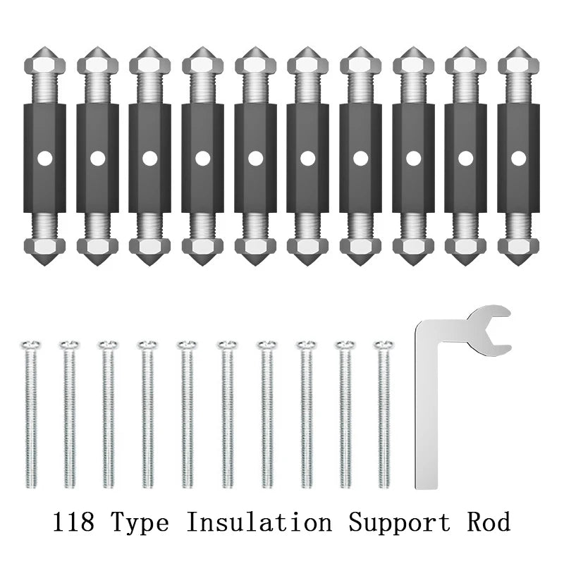 Cassette Repairer Electrical Box Repairer Cassette Screws Support Rod for Wall Mounted Switch Box
