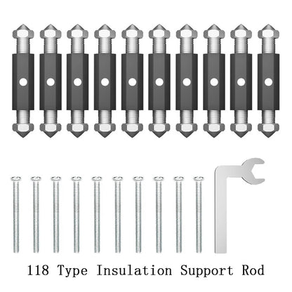 Cassette Repairer Electrical Box Repairer Cassette Screws Support Rod for Wall Mounted Switch Box