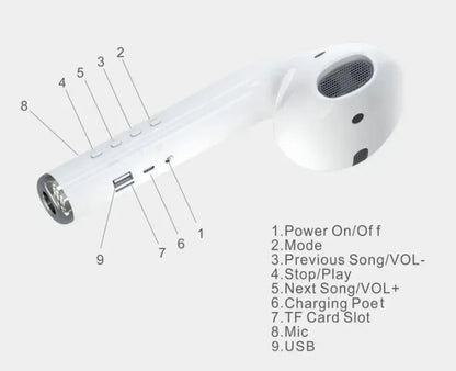 Bluetooth Oversized Giant Headset Speaker for AirPods Pro Model Wireless Bluetooth Audio Gift Hunting Gift Hot Net Red Soundbar