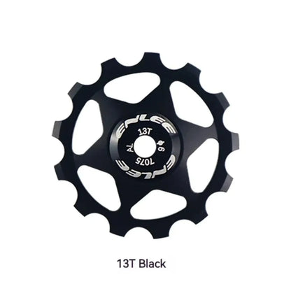 Five Colours Bike Aluminum Alloy Guide Wheel Pulley Rear Derailleur 11T 13T Guide MTB Ceramic Bearing Jockey Wheel For 4/5/6MM