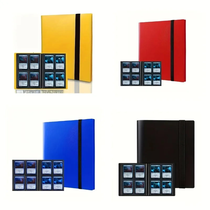Trading Card Binder Loading Pockets Card Album Display Holder TCG Yugioh MTG Game Cards Collection Storage Protector Book