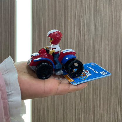 Genuine Paw Patrol 8-9CM Ryder Chase Skye Zuma Rocky Patrollers Anime Doll Action Figures Rescue Team Kids Birthday Gift Toy