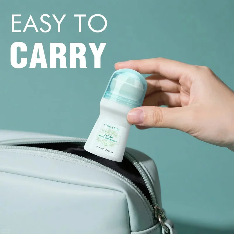 1 Piece Deodorant Roller Ball, Multifunctional Deodorant Roller Ball for Both Men and Women, Aluminum-Free Material, Easy to Carry