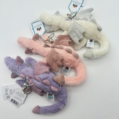 JC Cotton Candy plush keychains, Cherry key plush keychains, Rabbit plush keychains, Flying Dragon plush keychains, Aas  gifts