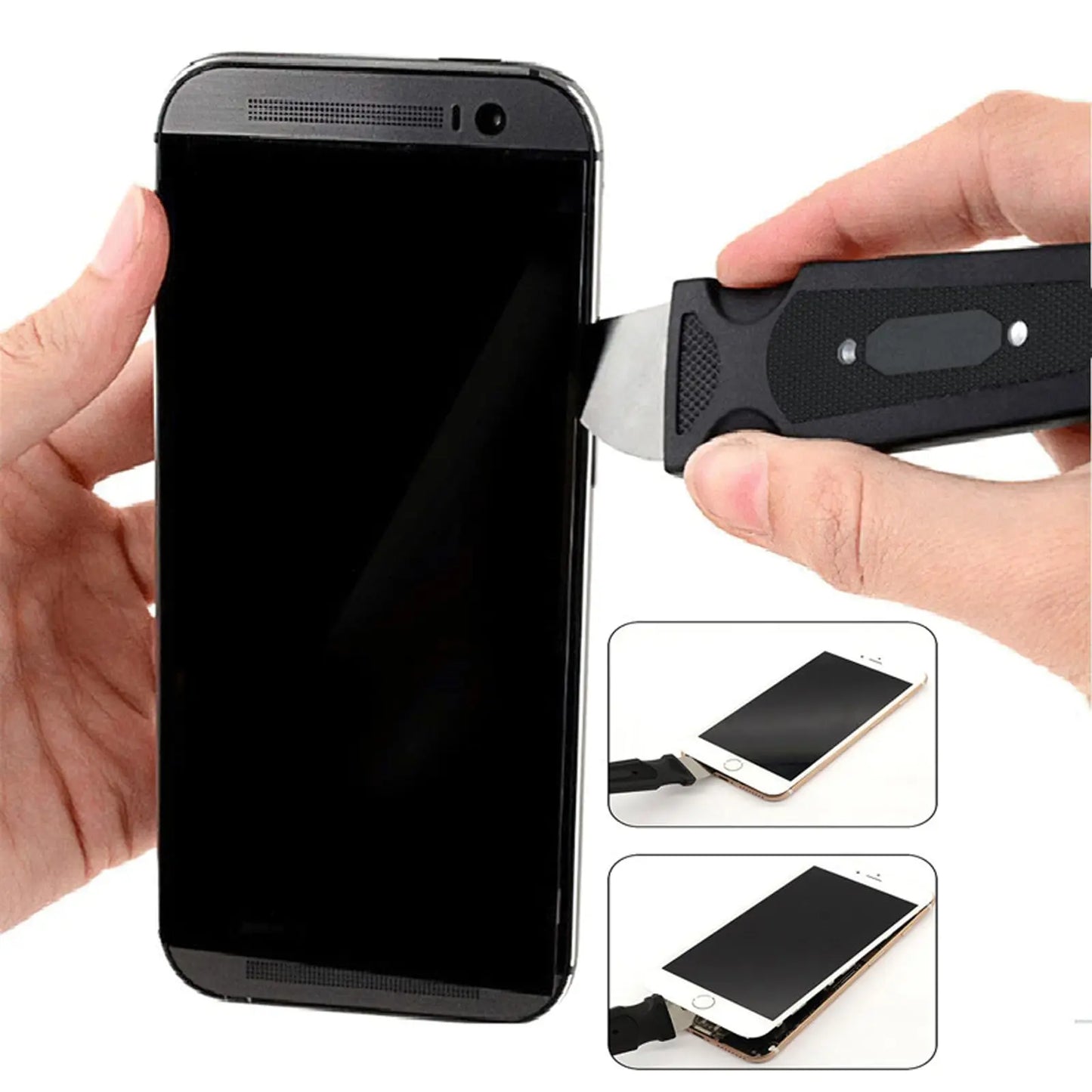 Disassembly Tool With Handle Thin Metal Prying Blade A Professional Disassembly Tool For Mobile Phones Computers And LCD Screens