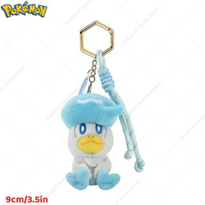 Original Pokemon Mimikyu Gengar Snorlax Umbreon Plush Toy Keychain Kawaii Espeon Jigglypuff Sprigatito Quaxly Peluche Dolls Gift