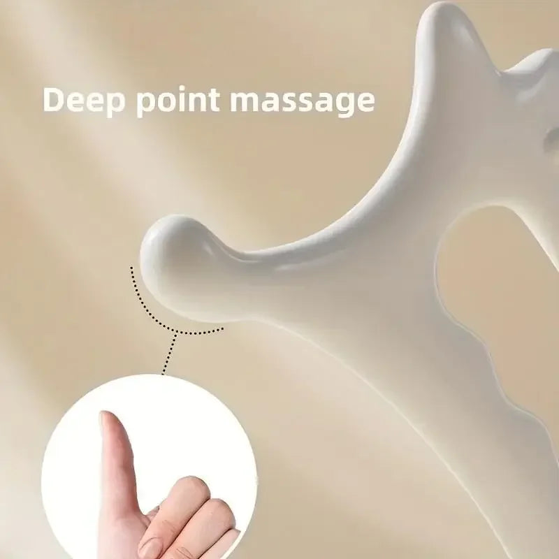 Body Shaping Massage Stick Facial Muscle Pulling Eye Acupoint Meridian Brush Stomach Pushing Scraper for Sculpture