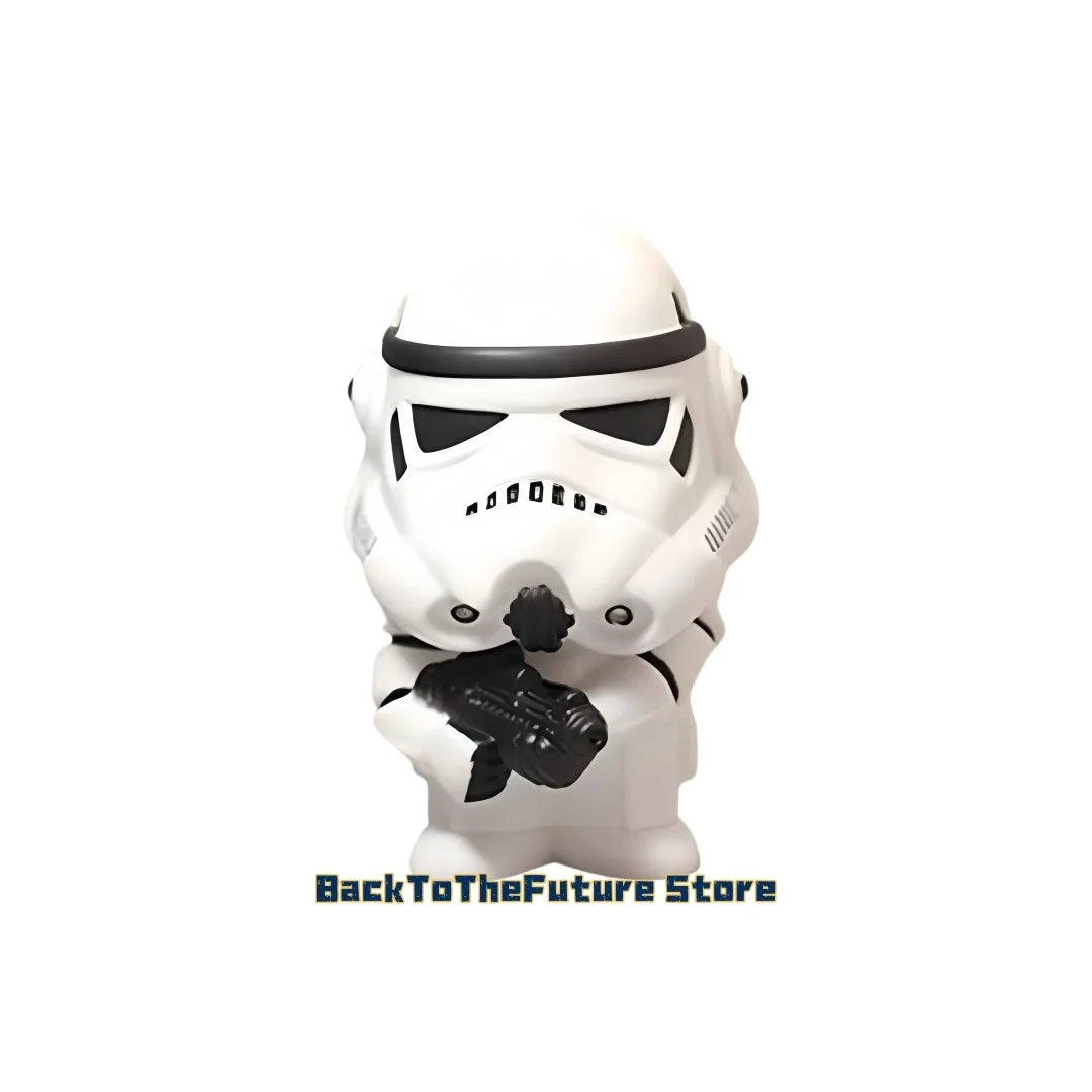 Hasbro Star Wars Movie 10cm Dark Trooper Stormtrooper Black Soldier Anime Action Figure Doll Mini Toys Model For Children Gift
