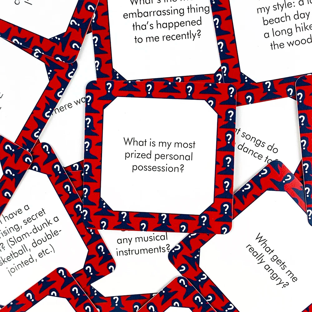 Mini Size Riddle Me This Card Game With 50 Fun Dilemmas (A Conversation Card Game Party Game For Adults And Families)
