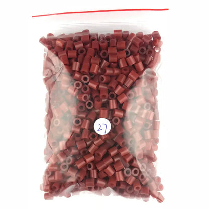 500pcs 5mm Hama Beads Perler Fuse Iron Beads GREAT KID FUN.Diy Intelligence Educational Toys Puzzles