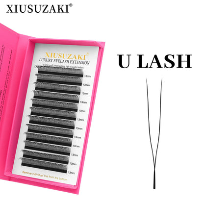 XIUSUZAKI  U-Shaped YY 3D 4D 5D W Eyelash Extensions New Style U/W Lashes Extension Mink Premade Volume Fans False Eyelashes