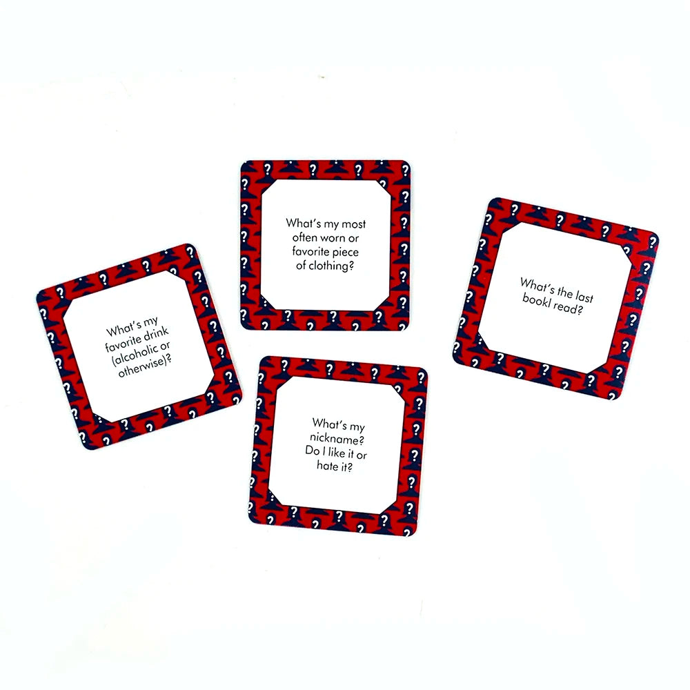 Mini Size Riddle Me This Card Game With 50 Fun Dilemmas (A Conversation Card Game Party Game For Adults And Families)