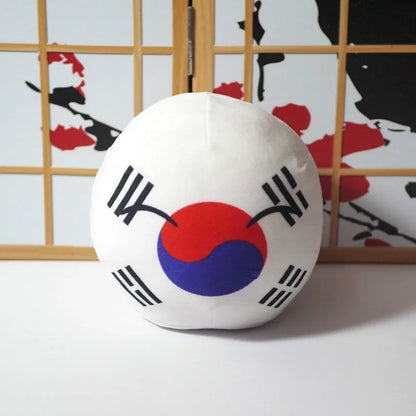 10cm Cute Countryball Polandball Plush Stuffed Dolls Anime Short  Toys Mini Pillow Bag Key Ring Pendant Cosplay Gifts