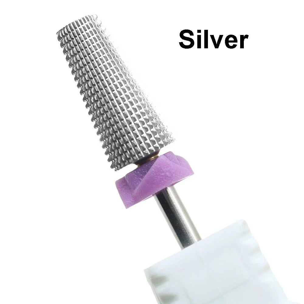 5in1 2XF Tungsten Steel Nail Drill Bits，Multi-Functional Carbide With High Hardness For Long-Term Gel Rem