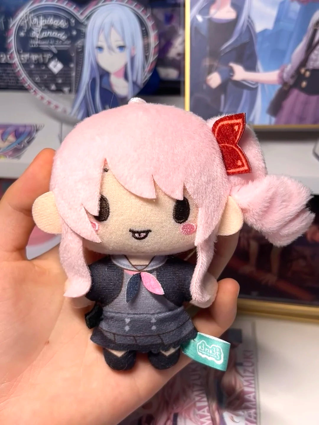 10cm PJSK Project Sekai Yoisaki Kanade Stuffed Plushie Pendant Kusanagi Nene Kawaii Backpacks Ornaments Plush Keychain Toys Gift