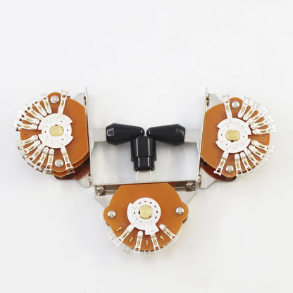 PHRILAM 3-Way 8-Legs 5-Way Electric Guitar Switch Metal Plastic with Screws 1pc Tip Switch Guitar Accessories