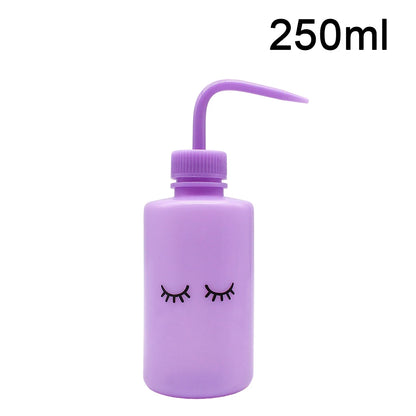 Eyelash Clean Washing Bottle Curved Spout Blow Wash Makeup Remover Bottle Eyebrow Lifting Tool Lash Extension Supplies