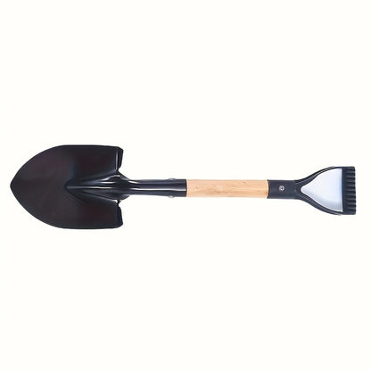 35.8/50.5cm Digging Shovel Manganese Steel Shovels Kids Trowel Waterproof Rustproof Garden Scoop for Outdoor Beach Camping
