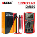 ANENG DM850 Handheld Digital Multimeter Professional Multimetro AC/DC Votage Tester 1999 Counts Ohm Ammeter Electric Tools