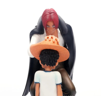 18cm One Piece Straw Hat Luffy Anime Action Figure Model Trendy Toy Desktop Collection Ornament Static Statue Doll Creative Gift