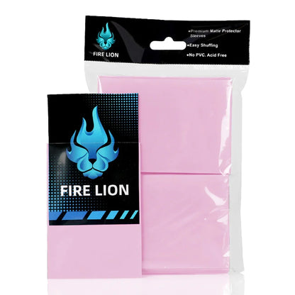 66x91mm 100PCS/Set Solid Matte Trading Card Sleeves Standard Size Card Protector for PTCG/TCG /MTG