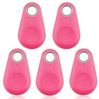 1-5pcs Wireless Mini GPS Tracker Anti-lost Alarm Key Child Bag Wallet Finder Bluetooth APP Locator Smart Tag For Ios And Android