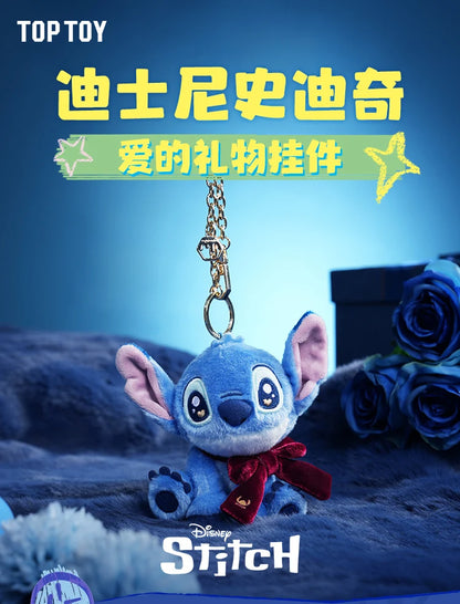 100% Genuine Disney Stitch Scrump Angel Cartoon Blue Stitch Plush Toy Authorized Doll Stich Cute Birthday Gift High Quality