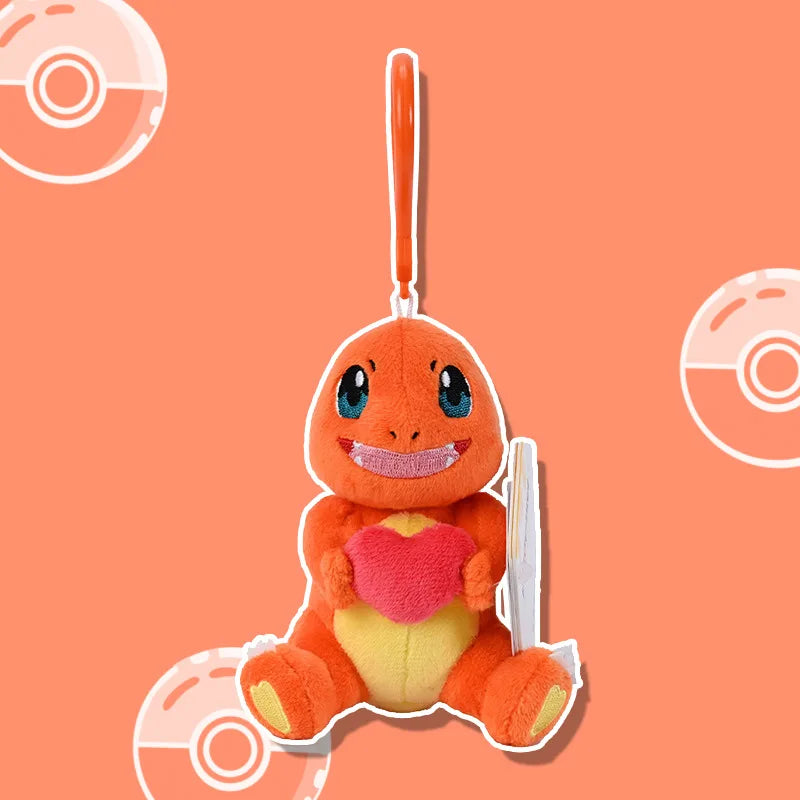 Pokemon Jigglypuff Plusle Minun Clefairy Togepi Mimikyu Kawaii Plush Stuffed Toy Keychain Backpack Pendant Keyring Birthday Gift