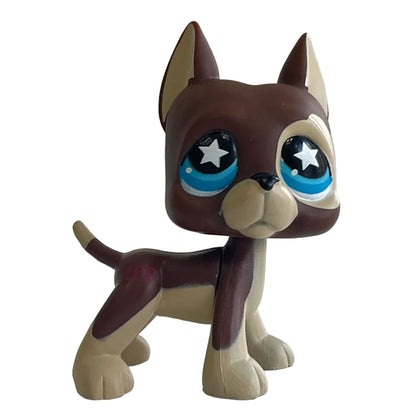 CAT rare pet lps bobble head toys short hair cat standing grey #5 #391 black #336 old original anime figure toys