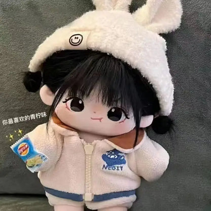 20cm Genuine Kawaii Idol Doll Plush Princess Dolls Stuffed Figure Toys Cotton Baby Plushies Toys Fans Collection Gifts