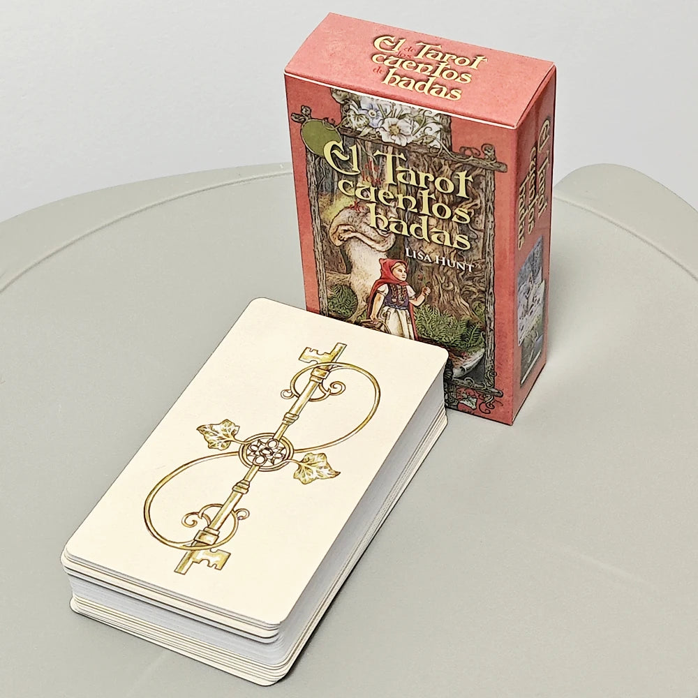 Fairy Tale Tarot 10.3*6cm Spanish Edition 78 Pcs Tarot Cards Presenting Mystical Tales From Around The World