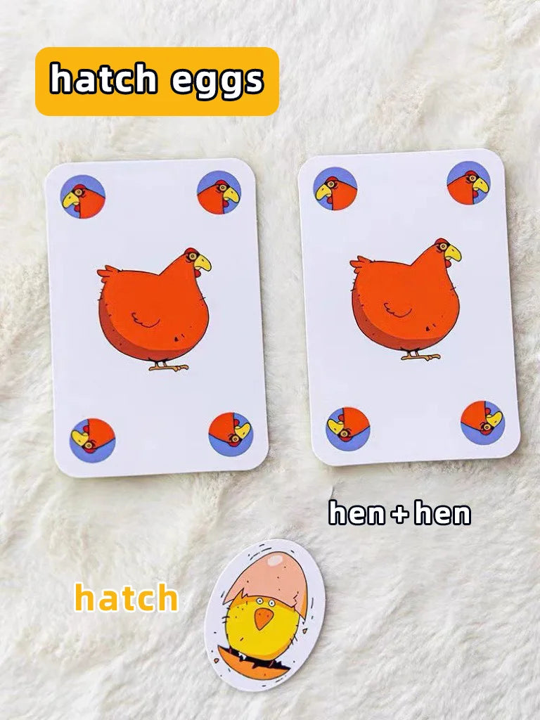 Hot Chicken Chiu Chiu Board Game Drecksau Dirty Pig Black Sheep Piou Piou Party Game Cards Intellectual Toy Kid Gift