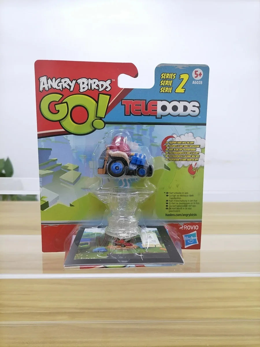 Angry Bird Karts Action Figure Telepods Retoy Figures Angrybirds Go Games Doll Toys for Kids Collectible Table Ornaments