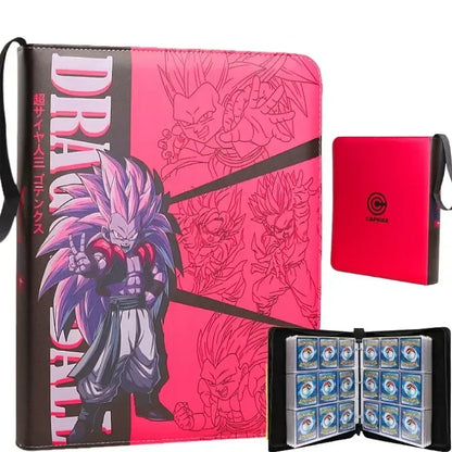 400pcs/900pcs Anime Dragon Ball Card Album Book Collection Card Storage Folder Hold Vegeta Iv Game Cards Binder Holder Kids Gift