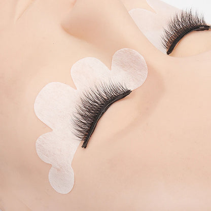 HOT 50 pair Grafting Lash Flower Clouds Patches Gel Eye Pads Eyelash Extension Paper Patches Eye Tips Sticker Wraps Makeup Tools