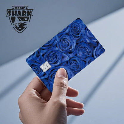 Magic Shark Cartoon Rabbit Warrior Flower Anime Chocolate PVC Sticker Film Skin Cover for Debit Credit Card