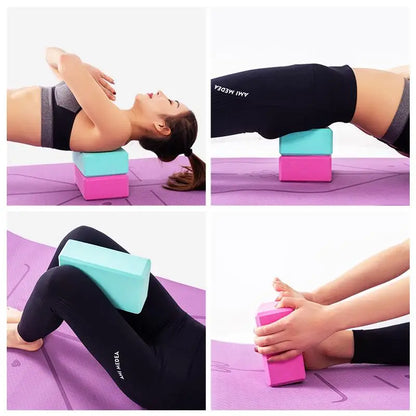 1/2pcs Non-Slip Wear-Resistant High-Density Yoga Suitable for Yoga, Pilates & for Gym Equipment - Non-Slip Texture, Leg