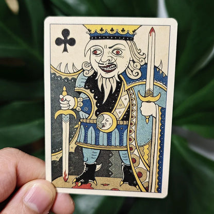 54 Pcs Poker Cards Royal Mischief Transformation Playing Cards Full Set Oracle Deck Printed on Double Embossed Cardstock 9*6cm