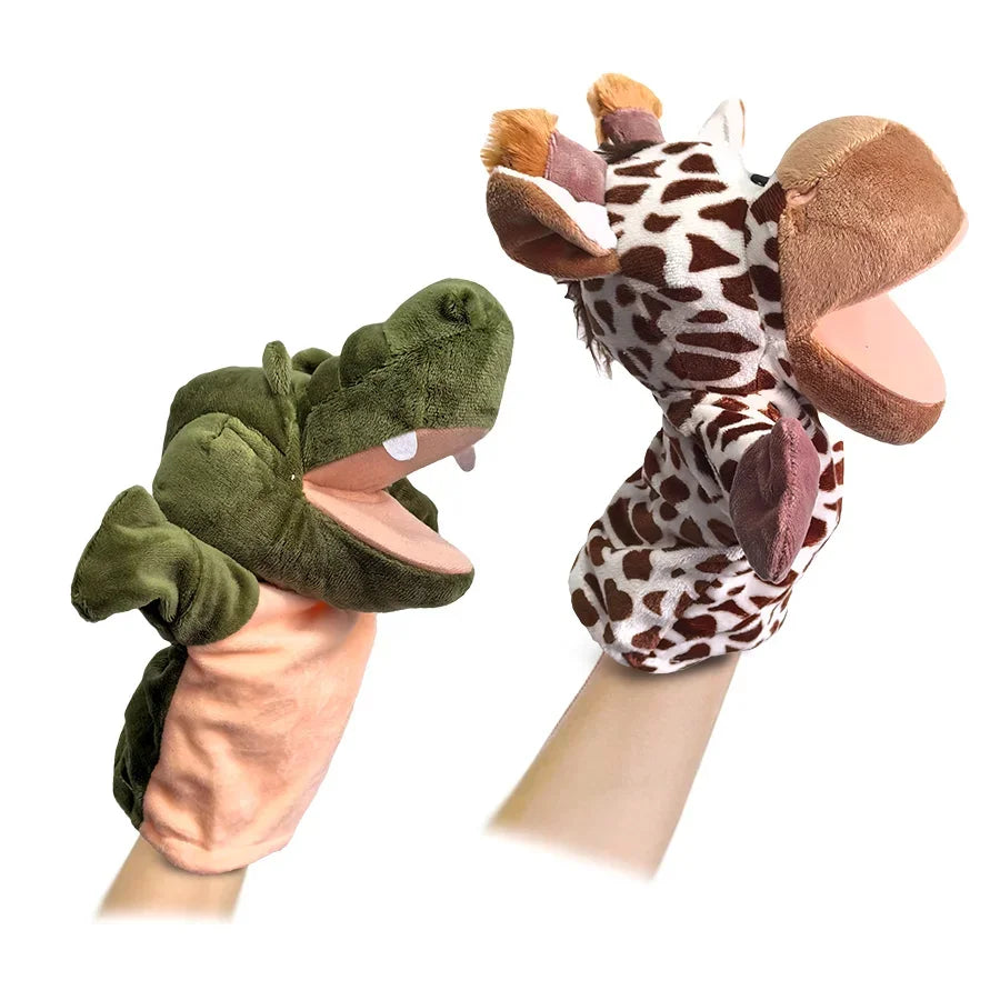 Soft Stuffed Animal Toy Story Cartoon Figure Doll Plush Toys Horse Kids Party Decoration Kawaii Hand Finger Puppet For Children
