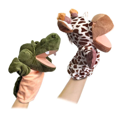 Soft Stuffed Animal Toy Story Cartoon Figure Doll Plush Toys Horse Kids Party Decoration Kawaii Hand Finger Puppet For Children