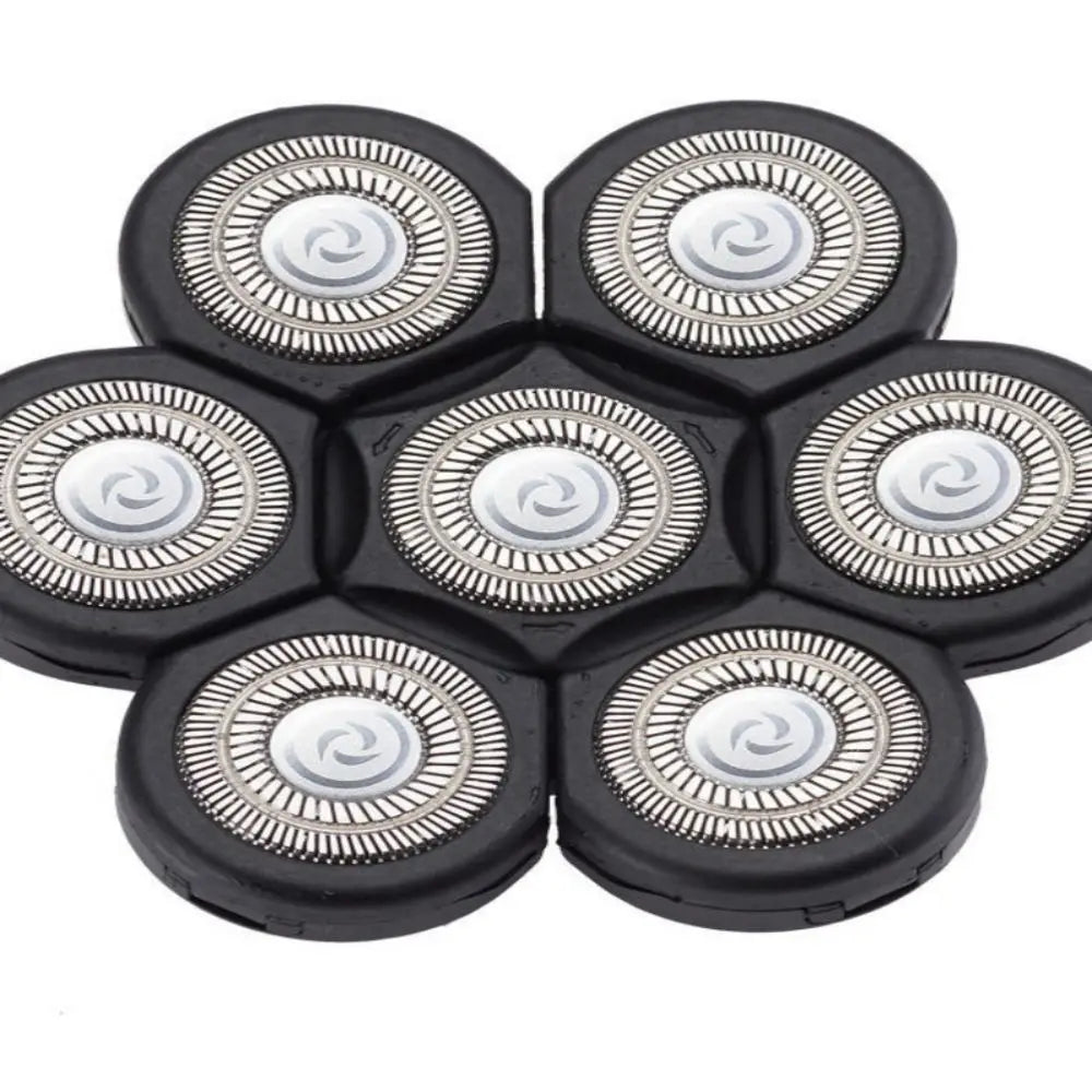 Men's New Multi-Function Washable Rotary Barber Shaver – Spare Heads for Multi-Blade Smart Razor