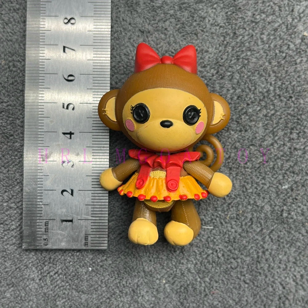 Original 8-10cm Can Choose Lalaloopsy Little Sister and Pet Dolls PVC Girls' Holiday Gift Collection Pvc Toys