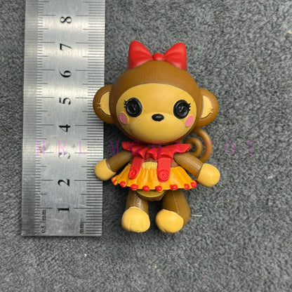 Original 8-10cm Can Choose Lalaloopsy Little Sister and Pet Dolls PVC Girls' Holiday Gift Collection Pvc Toys