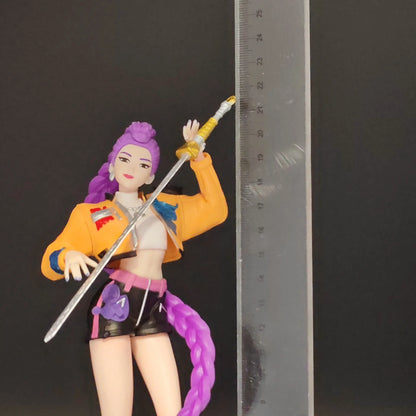 New Arrival Cute Anime Girl Figure Lumi Mila Zoe Character Model Pvc Desktop Ornament Cartoon Collectible Decoration Gift Fans