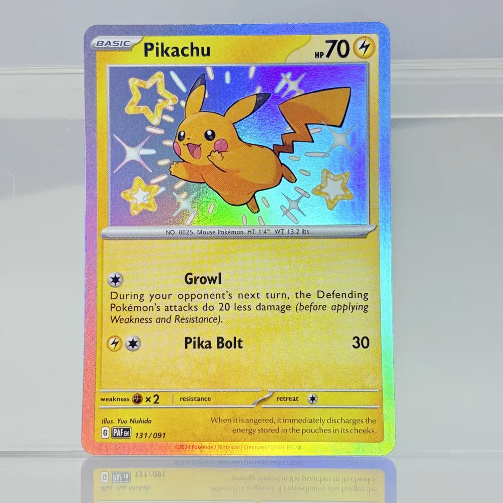 Holographic Game Trading Collection PTCG Proxy Cards Charizard Pikachu Mew EX Singl PKM Foil Cards PROXY Card