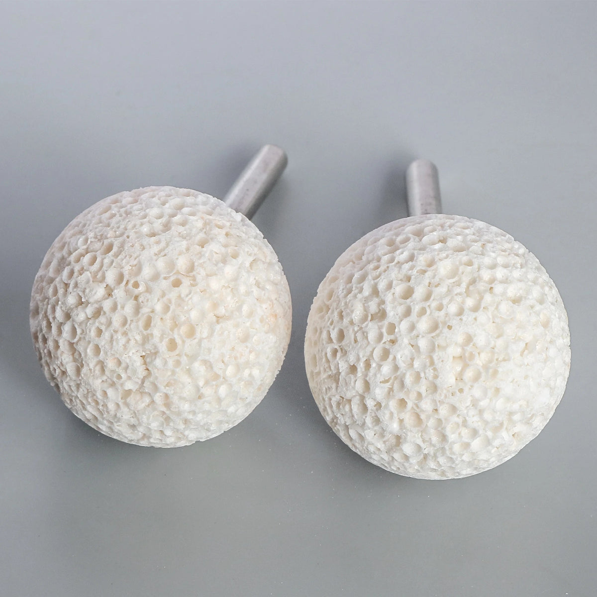 1PCS Car Tyre Grinding Head 40mm Abrasive Ball Puncture Brush Buffer Polishing Golf Ball Shank Tyre Repair Tool Accessories