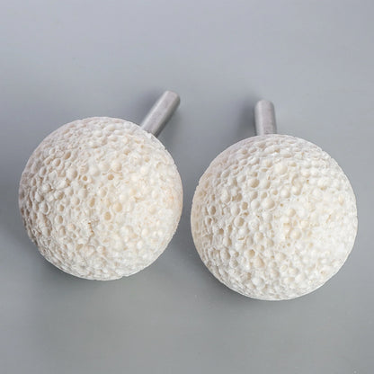 1PCS Car Tyre Grinding Head 40mm Abrasive Ball Puncture Brush Buffer Polishing Golf Ball Shank Tyre Repair Tool Accessories