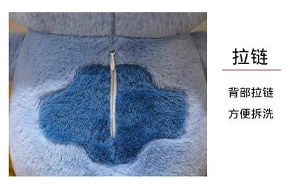 32/45/55cm Stitch Large Plush Doll Soft Cute Anime Periphery Sofa Pillow Bedhead Decor Accompany Toy Ornament Gift For Childs