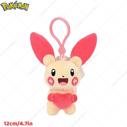 Original Pokemon Mimikyu Gengar Snorlax Umbreon Plush Toy Keychain Kawaii Espeon Jigglypuff Sprigatito Quaxly Peluche Dolls Gift