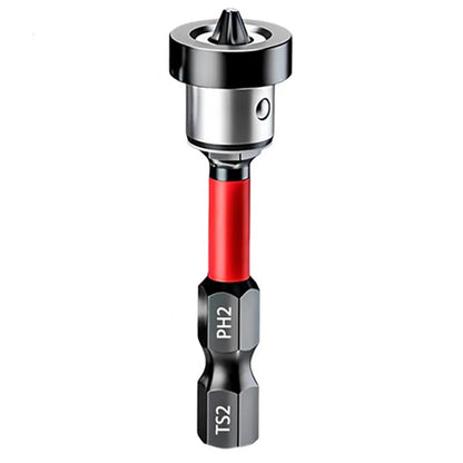 1/3/5pcs Setter Magnetic Positioning Screwdriver PH2 Bits 1/4" Hex Shank Bit Plasterboard Screws Locating Batch Head Tools